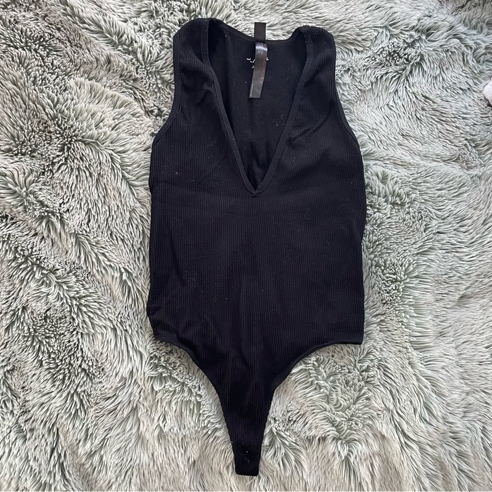 UO Ribbed Thong Bodysuit